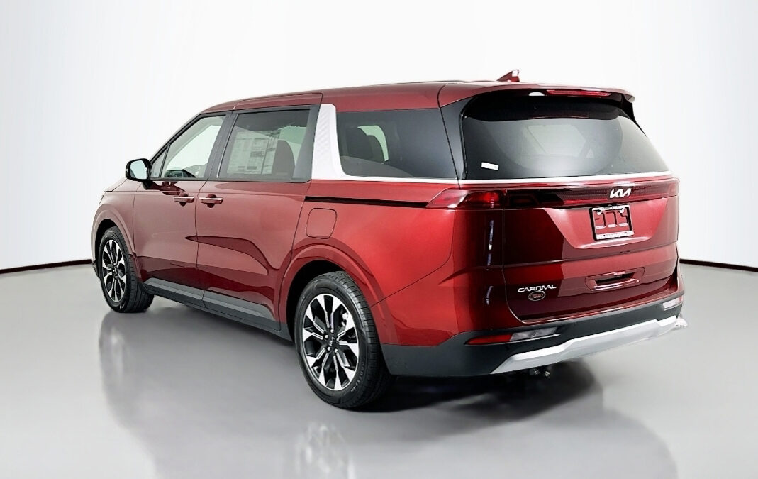 SUV in a 360Booth® automotive photo booth with professional vehicle lighting