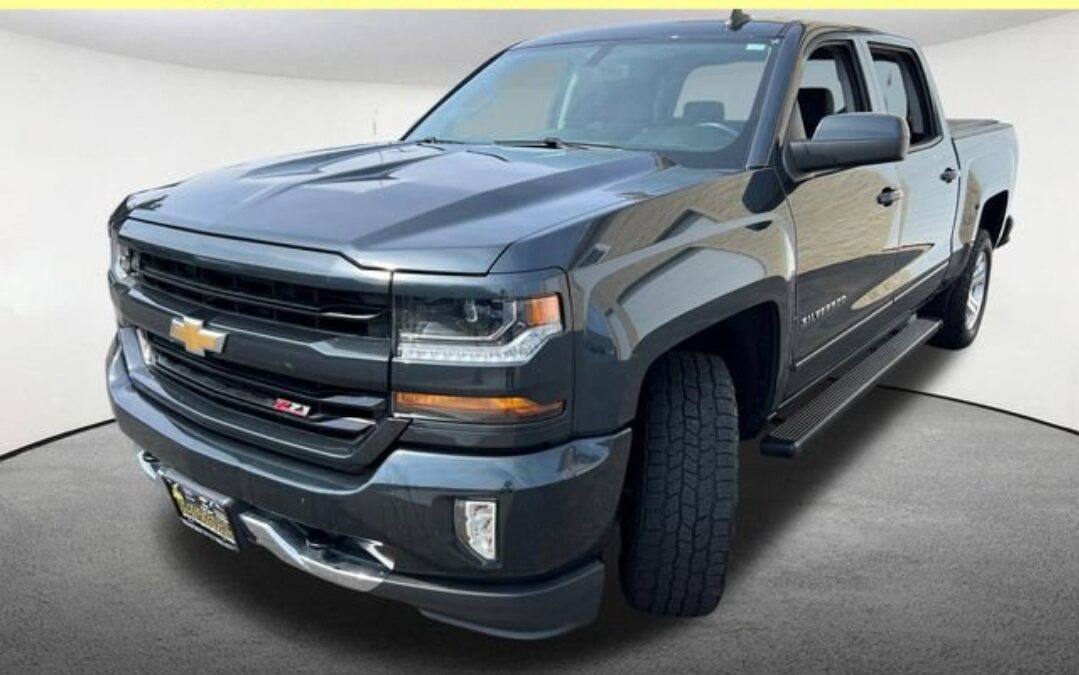 Truck photo on a fake background