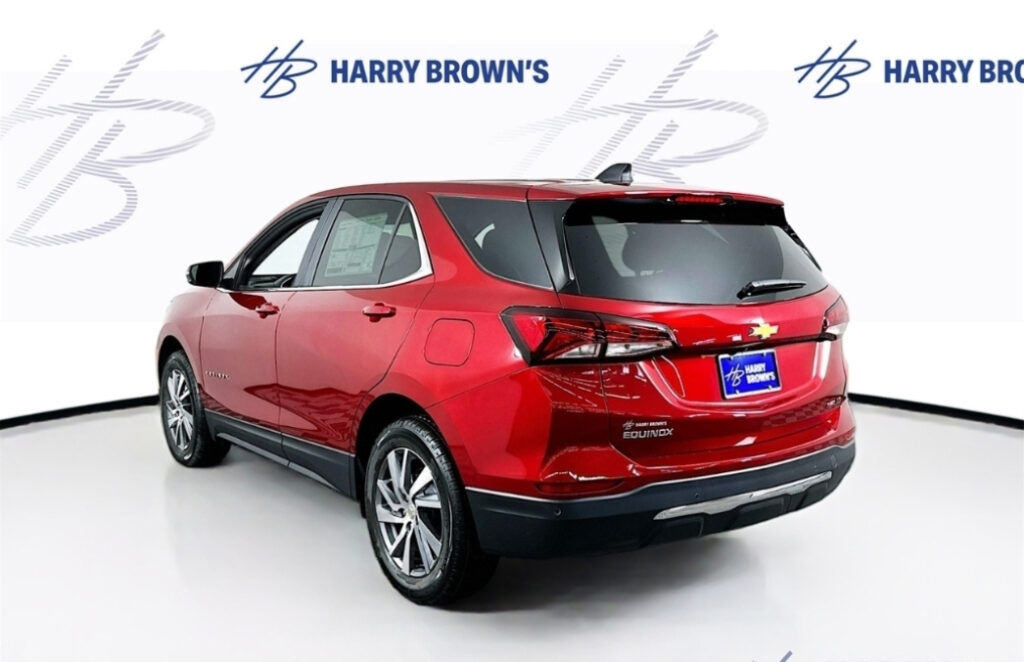 Red SUV in a 360Booth® vehicle photo studio