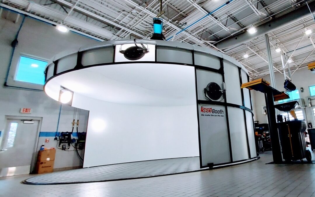 360Booth Vehicle Photo Studio with perfect lighting for car photography
