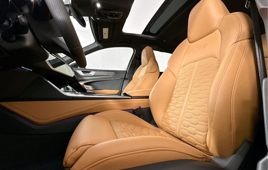 Audi leather interior