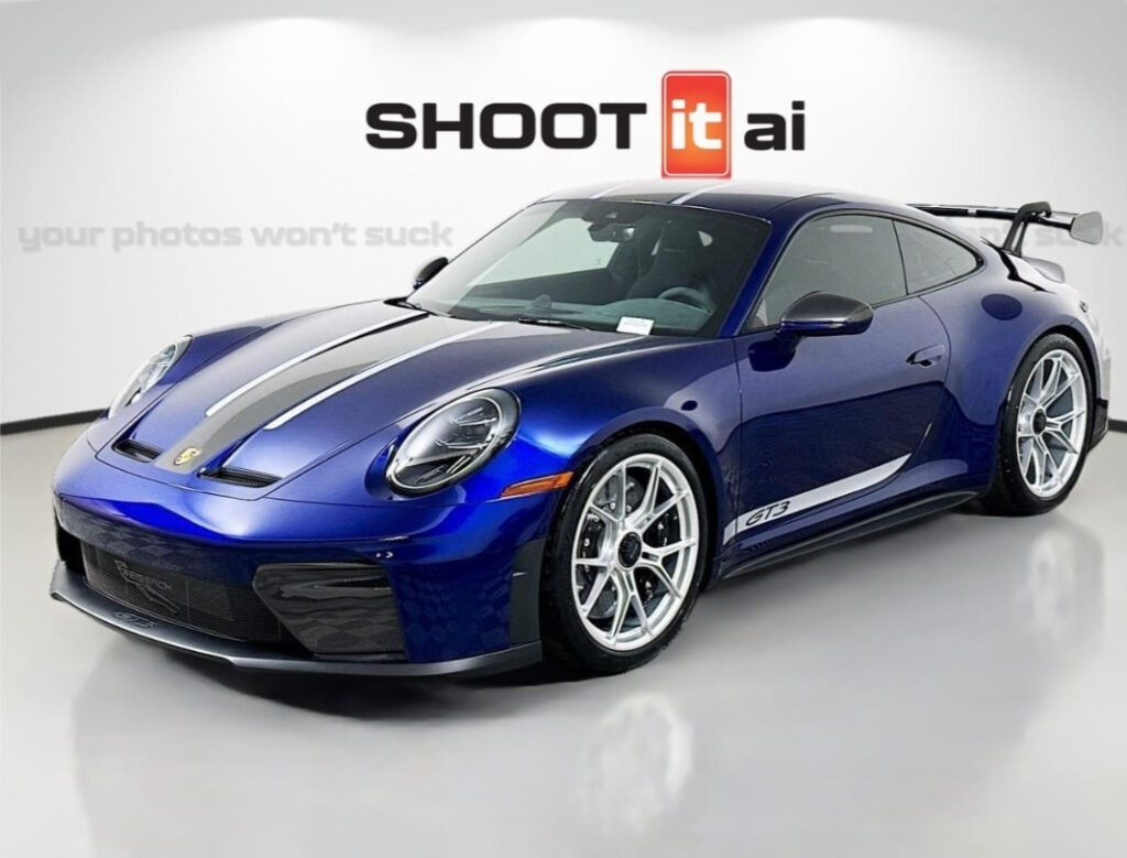 Porsche photographed in a 360Booth with Shoot It AI