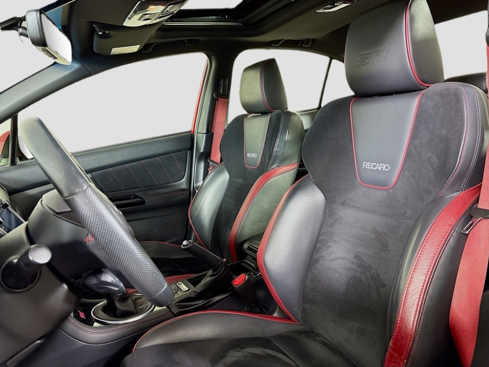 Car interior in a 360Booth Vehicle Photo Studio