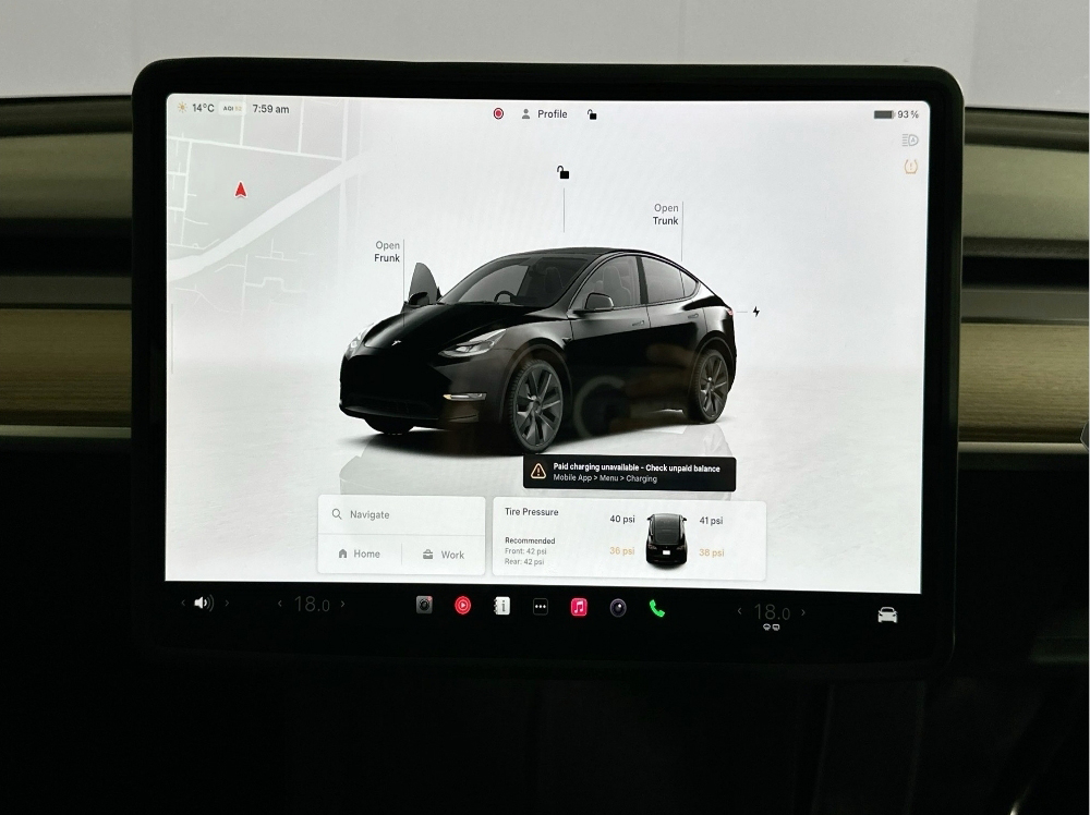 Car interior in a photo booth