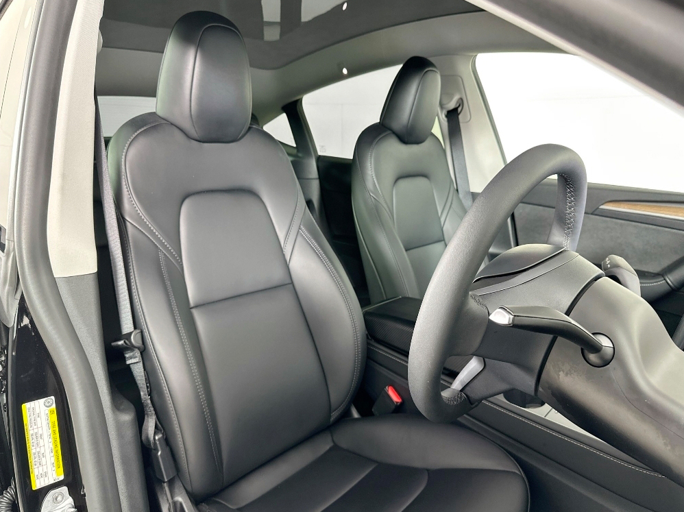 Car interior in a photo booth