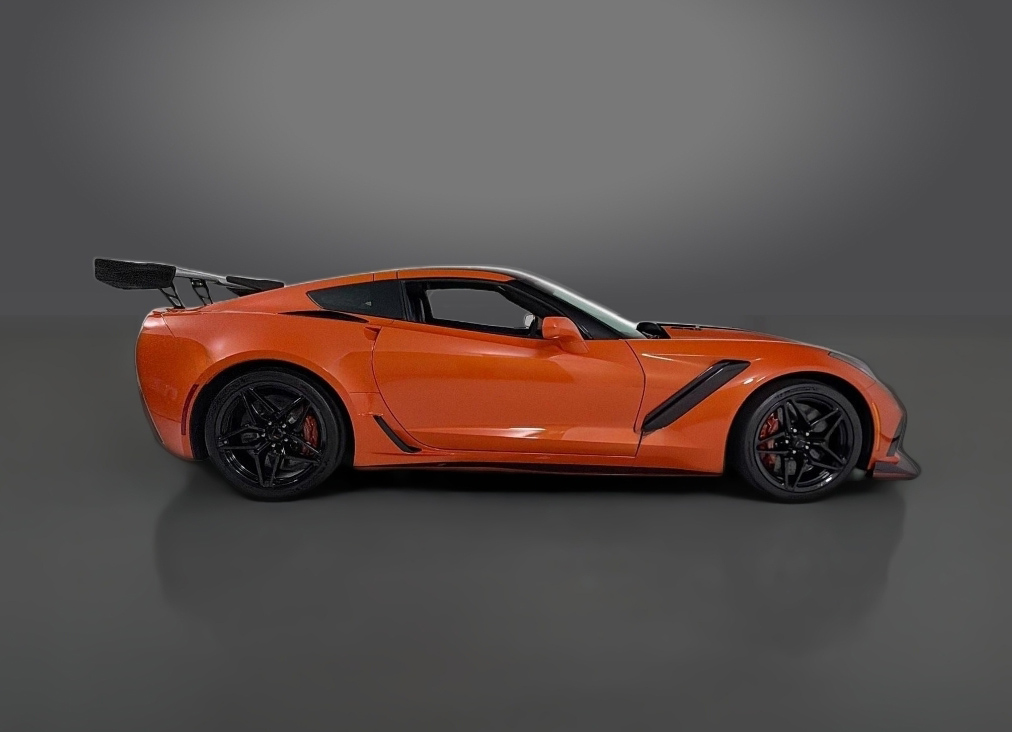 Sports car in a 360Booth car photo studio