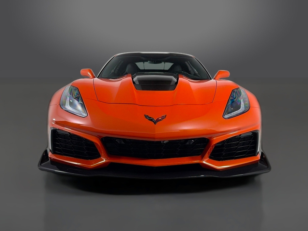 Sports car in a 360Booth car photo studio