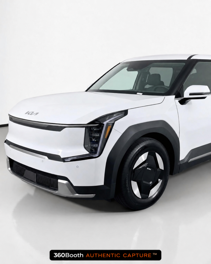KIA SUV in an SUV Photo Booth