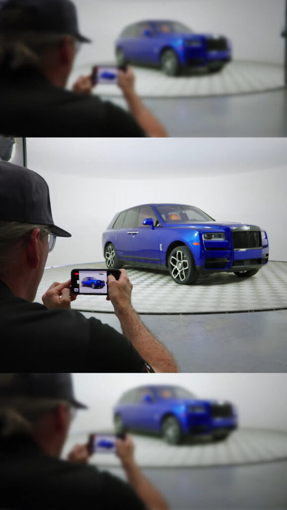 SUV in a 360Booth® SUV Photo Booth