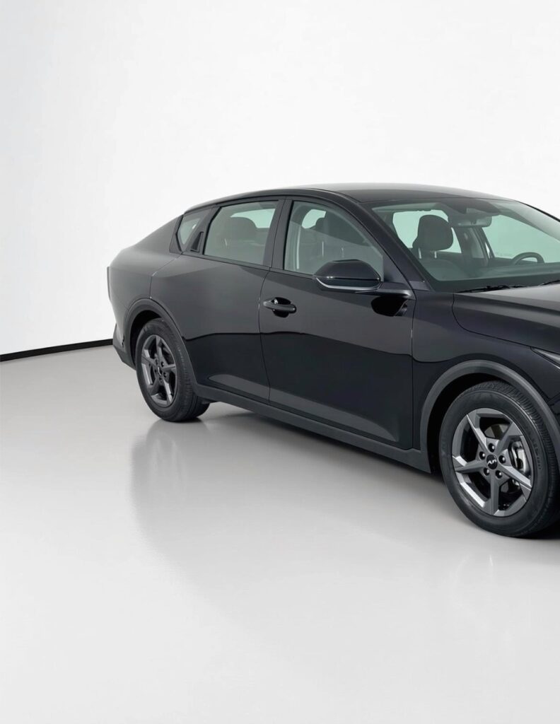Kia sedan in a 360Booth® Car Photo Booth