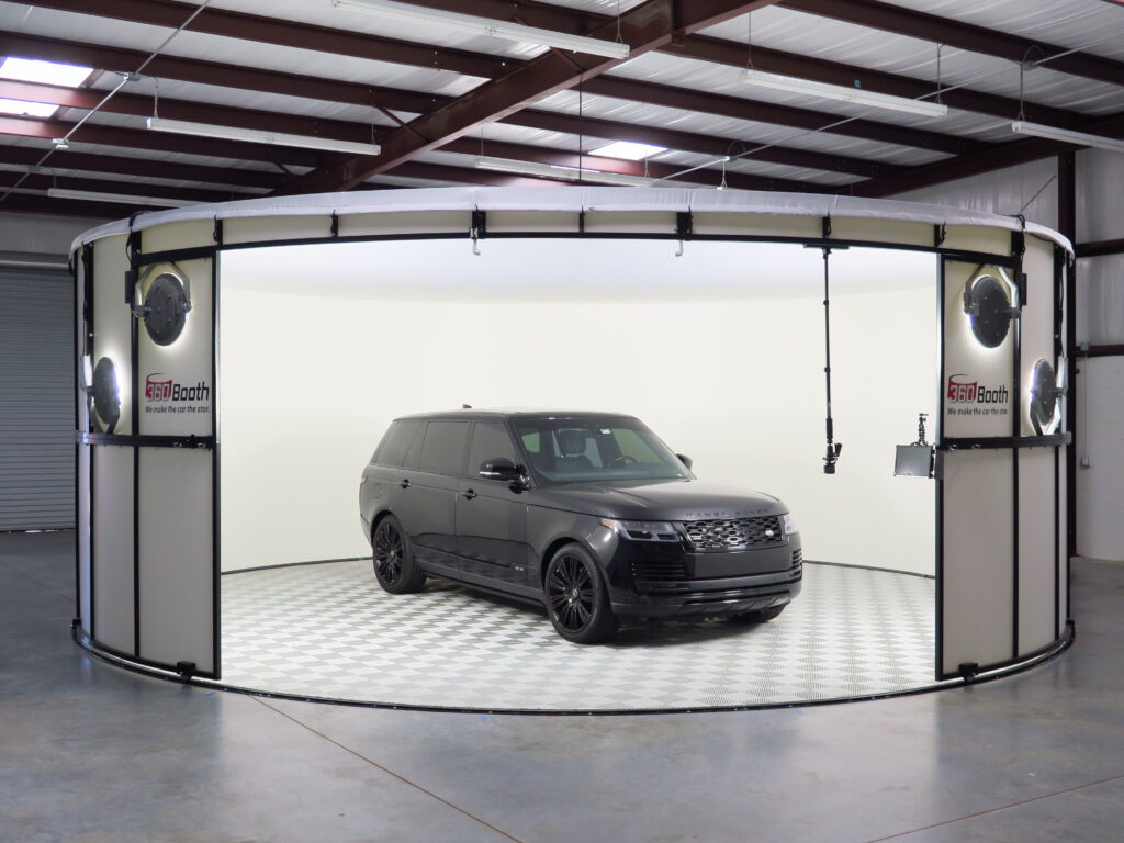 SUV in a 360Booth® SUV Photo Booth