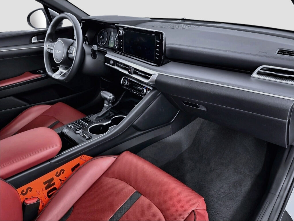 Sports car in a 360Booth car photo studio