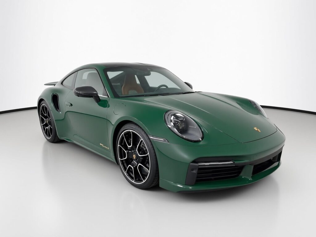 Sports car in a 360Booth Car Photo Booth