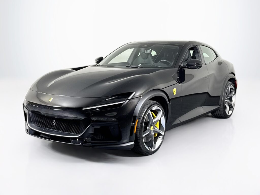 Sports car in a 360Booth Car Photo Booth