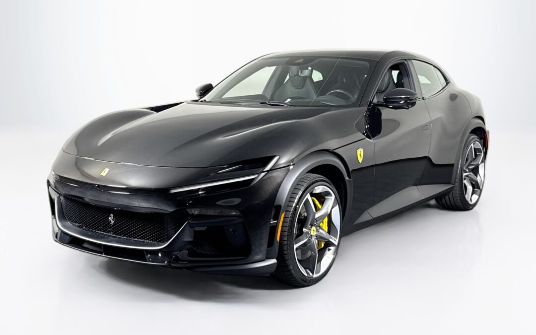 Sports car in a 360Booth Car Photo Booth