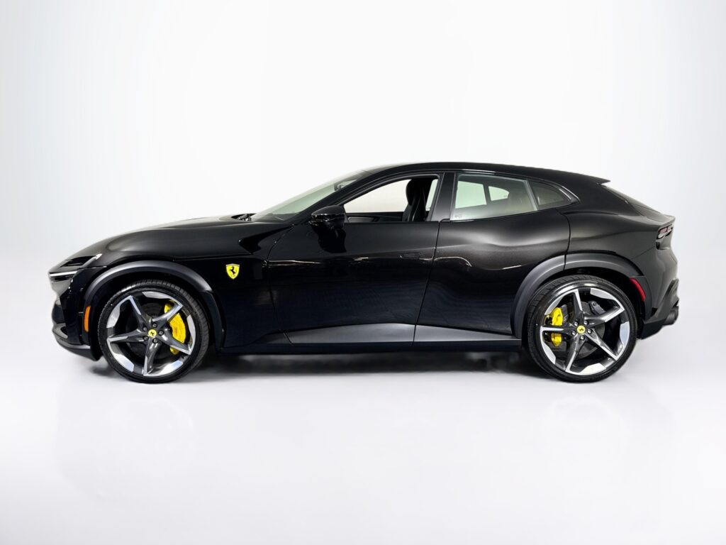 Sports car in a 360Booth Car Photo Booth