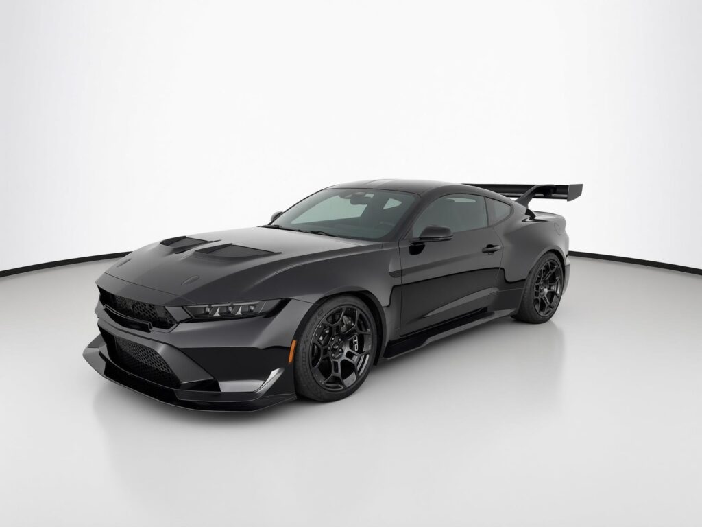 Sports car in a 360Booth Car Photo Booth