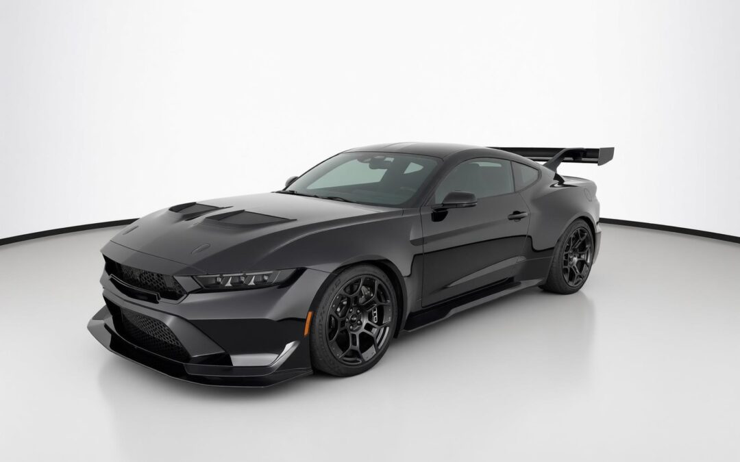 Sports car in a 360Booth Car Photo Booth