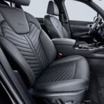 Close-up of a vehicle interior photographed for a dealership listing